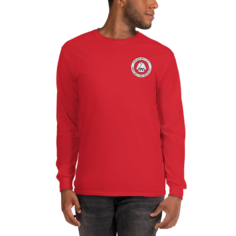 A Black Belt Unisex Long Sleeve Shirt