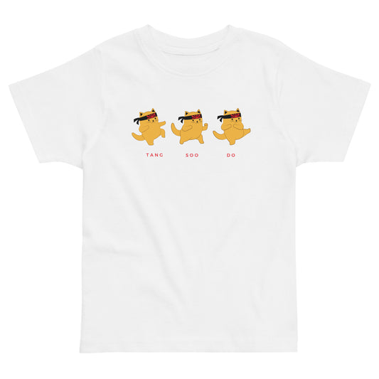Tang Soo Do Cat Toddler jersey t-shirt