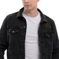 Moo Black Unisex denim jacket