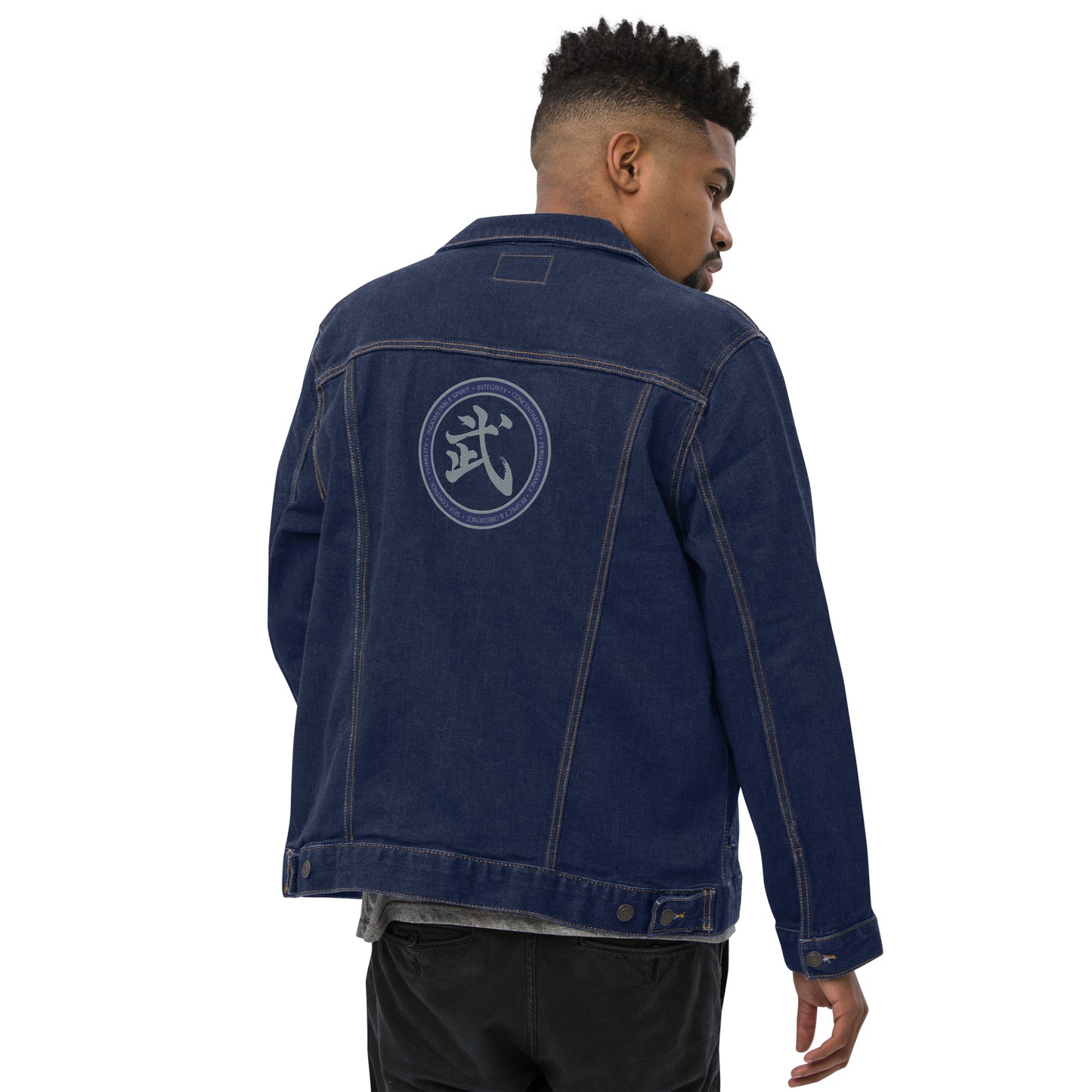 Cornerstone Moo Unisex Denim Jacket