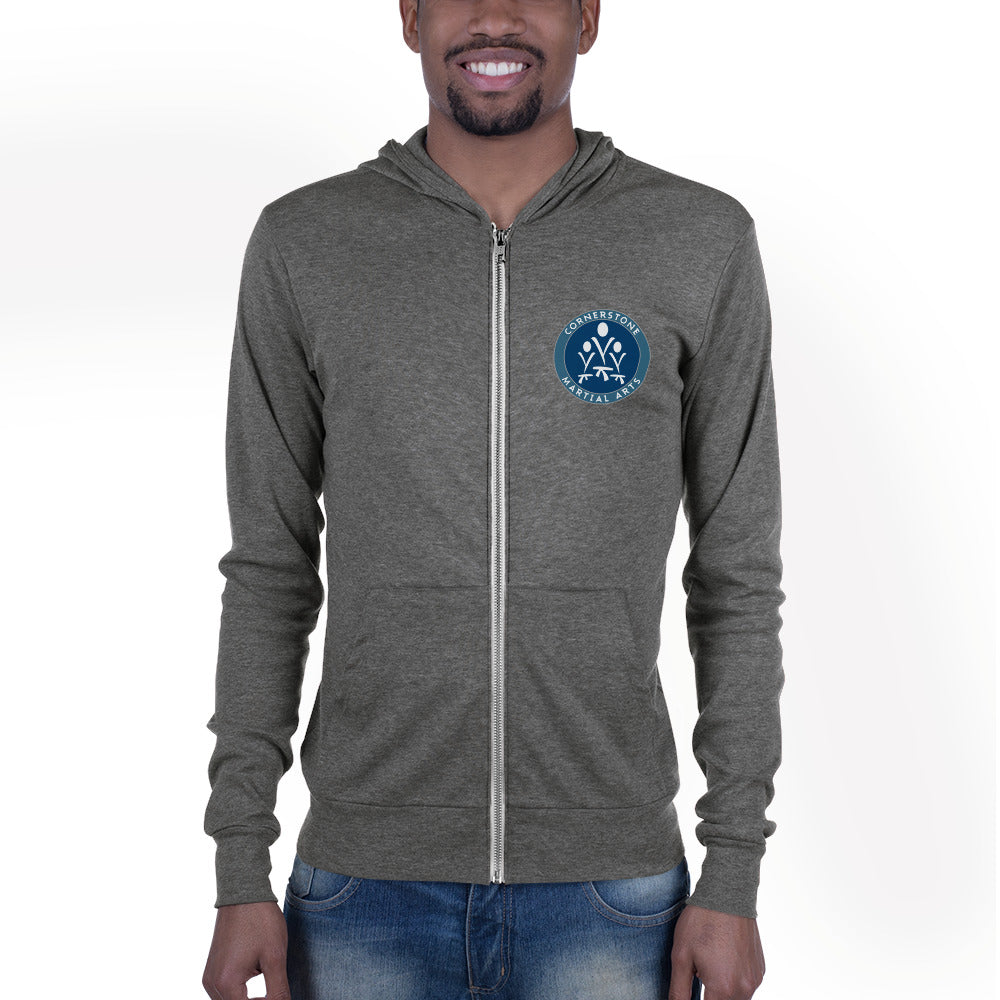 Cornerstone Unisex zip hoodie