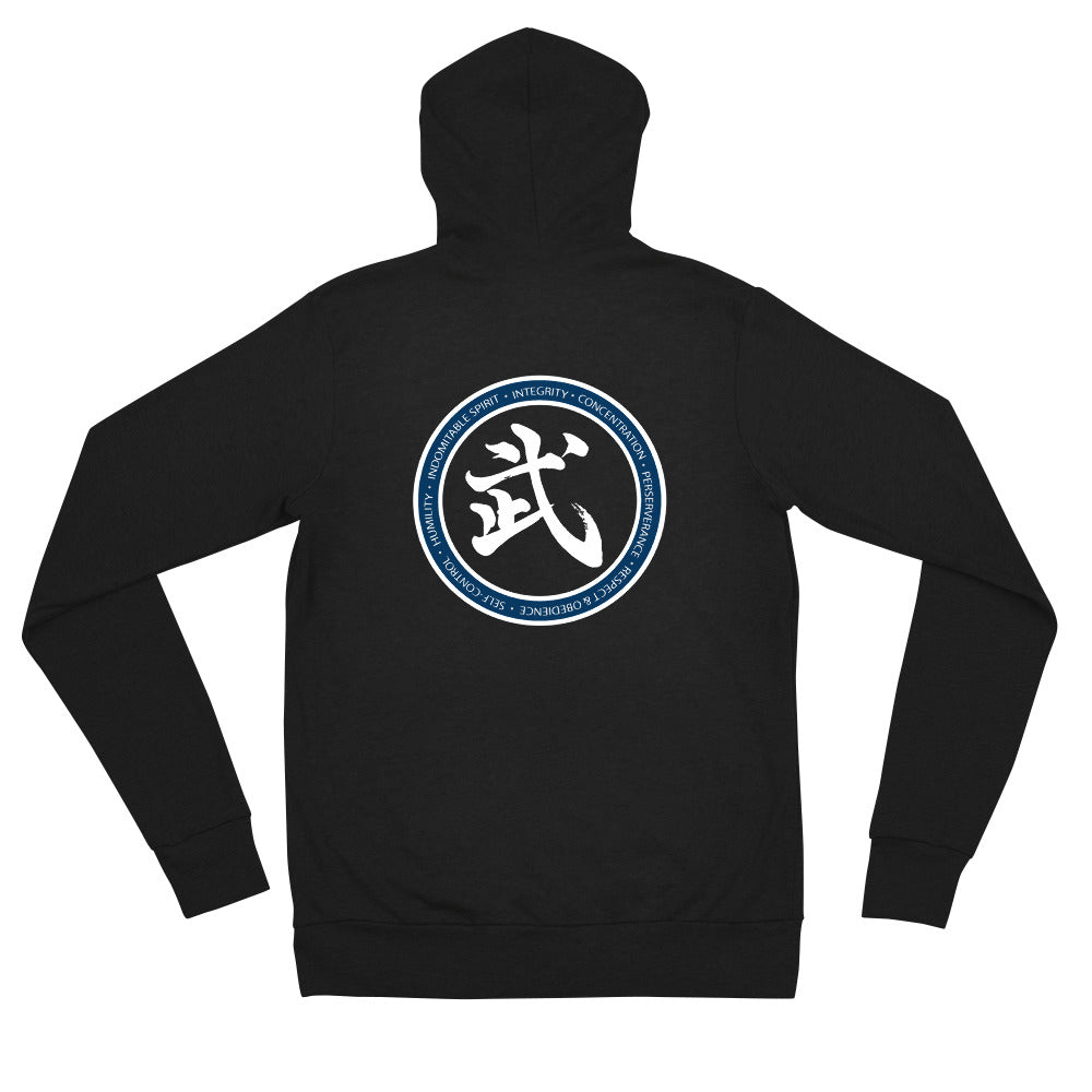 Jo Kyo Unisex zip hoodie