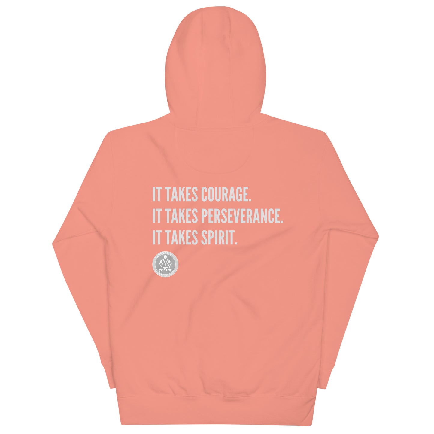 Courage. Perseverance. Spirit. Unisex Hoodie