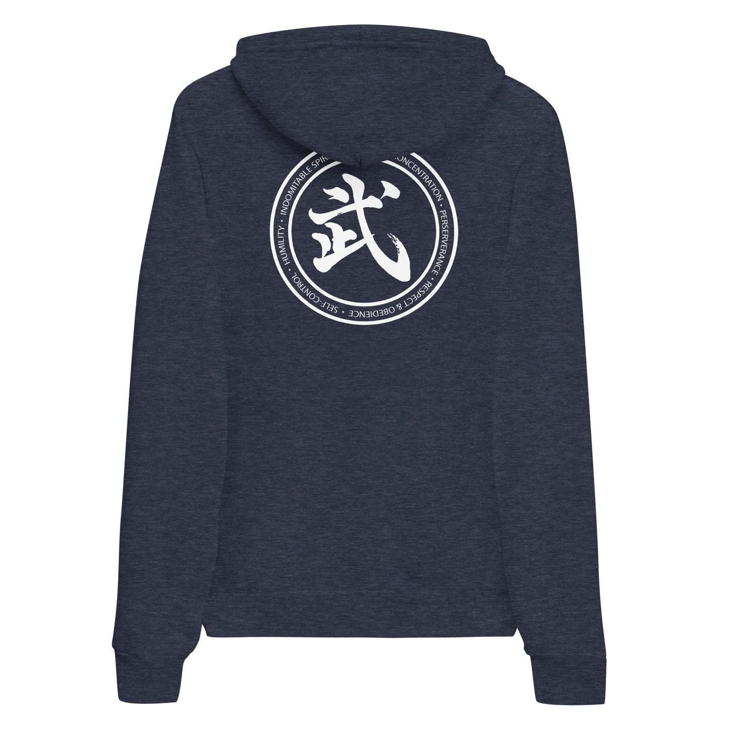 Monochromatic Unisex hoodie White Logo