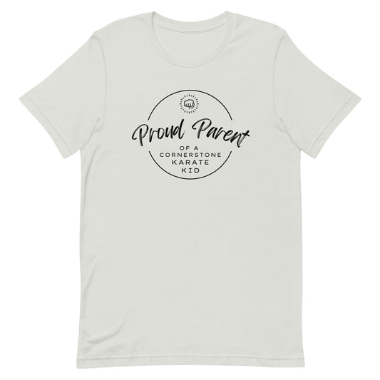 Proud Parent Unisex t-shirt Dark Logo