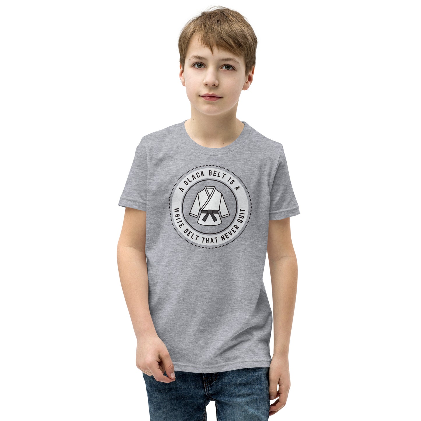 A Black Belt Youth Short Sleeve T-Shirt