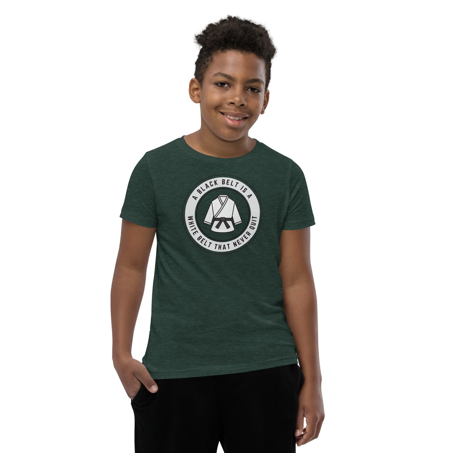 A Black Belt Youth Short Sleeve T-Shirt