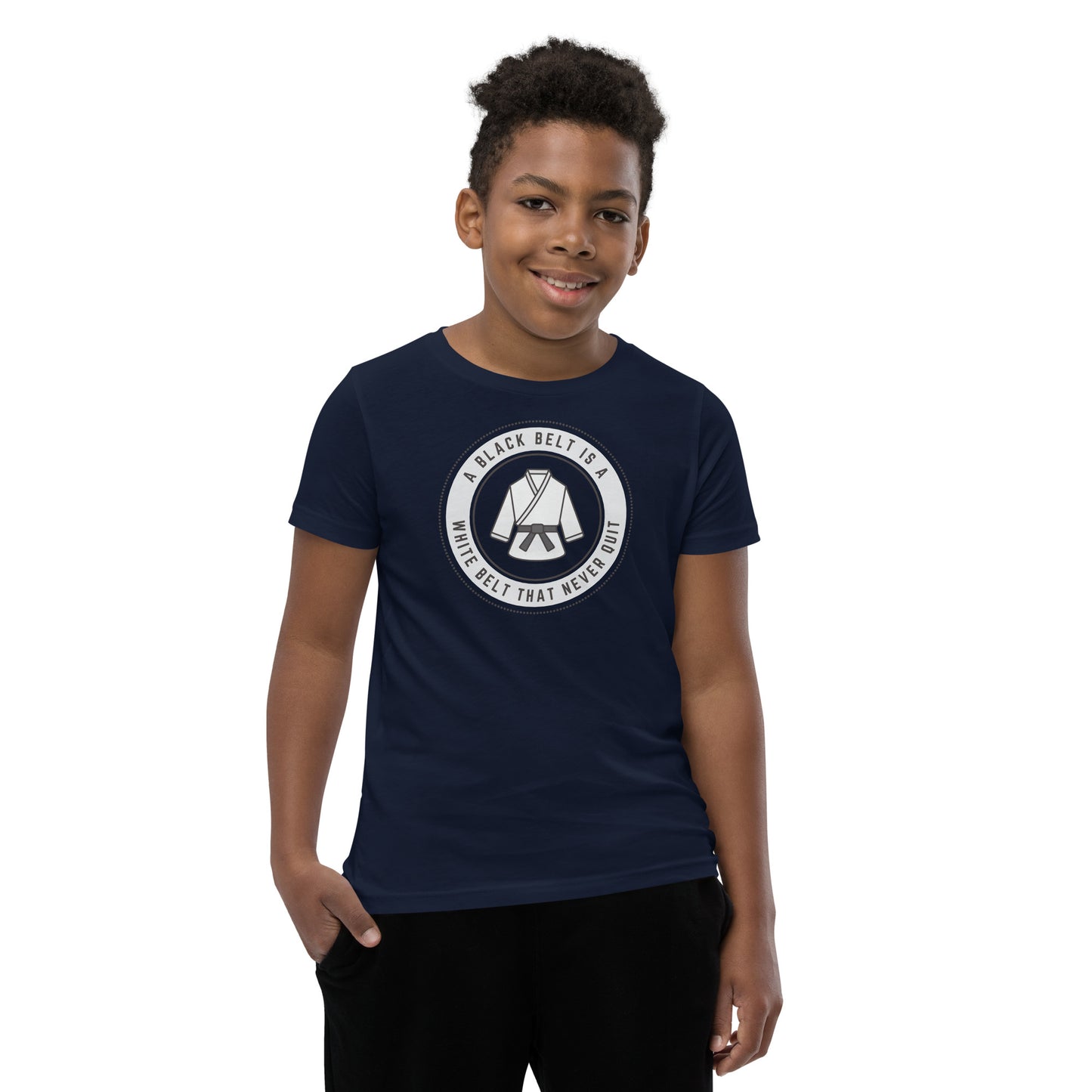 A Black Belt Youth Short Sleeve T-Shirt