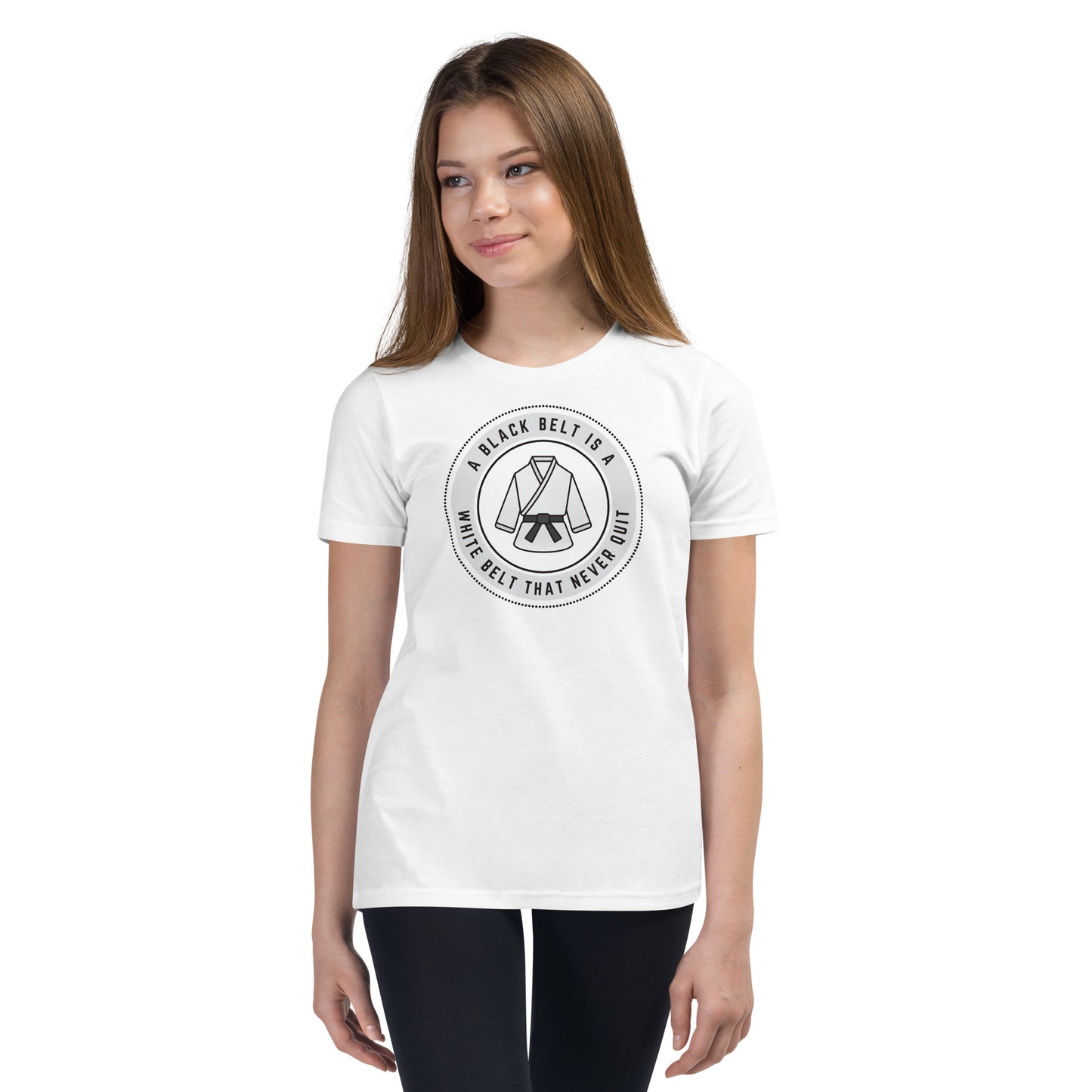 A Black Belt Youth Short Sleeve T-Shirt